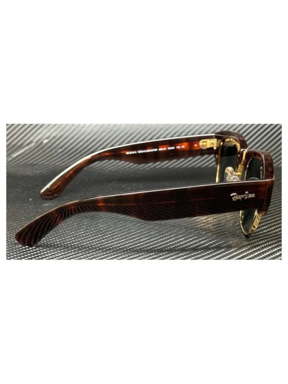 New Ray-Ban Men Tortoise On Arista Sunglasses 50-21-145